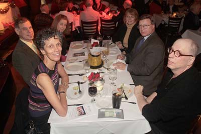 Rima Vetter, Virginia Seidel, Pamela Hall, Ed Gaynes and friend